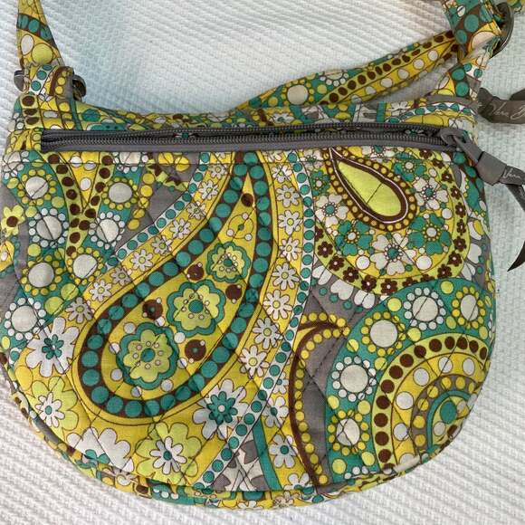 Vera Bradley lemon parfait crossbody purse - Picture 3 of 8